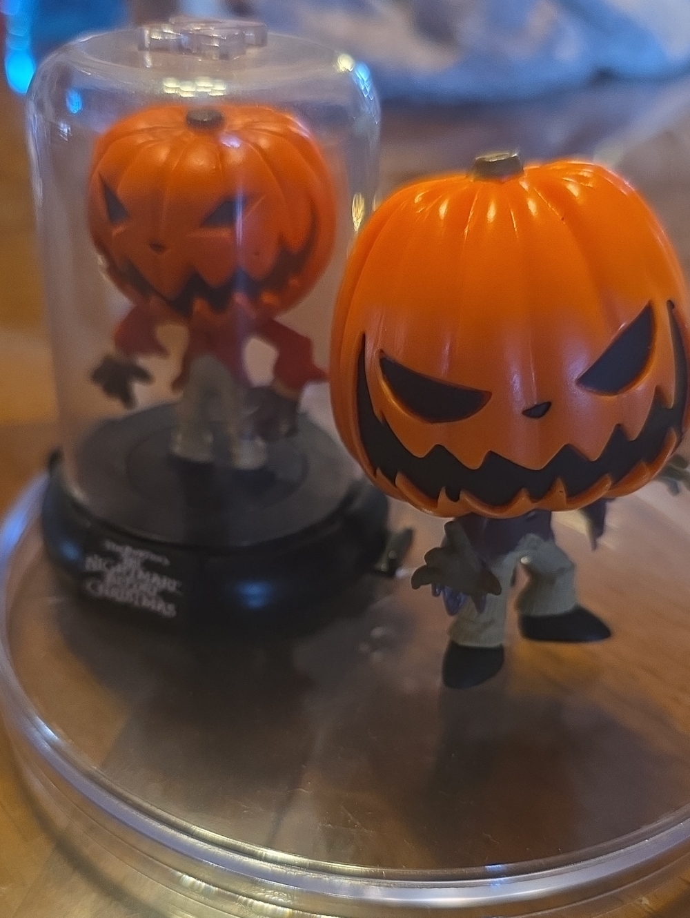 Disney Halloween Pumpkin Head Figurine - Orange